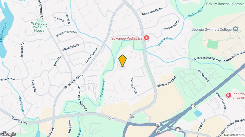 1083 Webb Forrest Trail, Unit Shared Room Large Map and Location Details