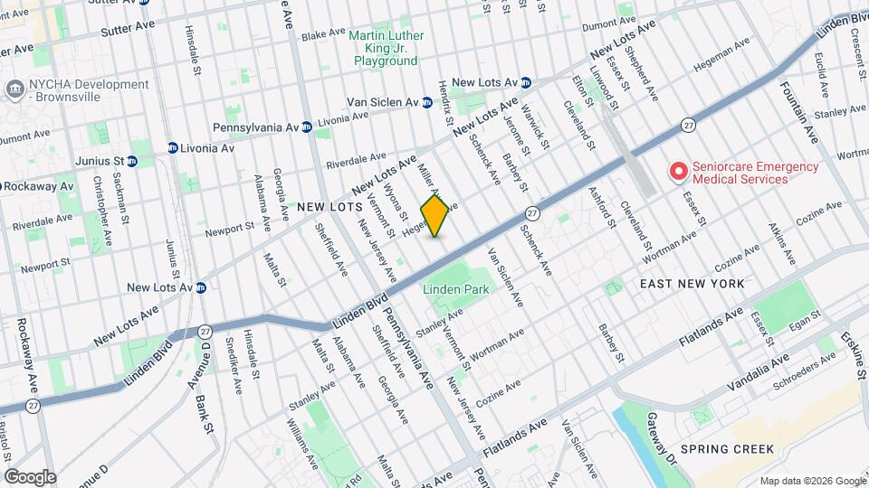 754 Bradford St, Unit Studio Map and Location Details