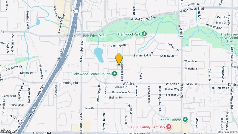 1714 Magnolia Ln Map and Location Details