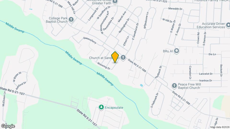 2125 Sanderling Dr Map and Location Details