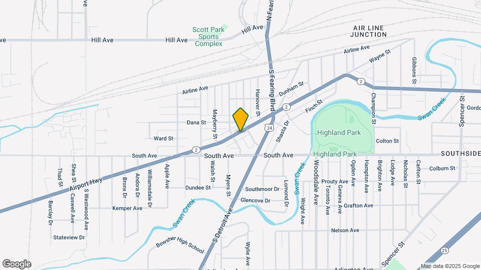 2057 Airport Hwy Map and Location Details
