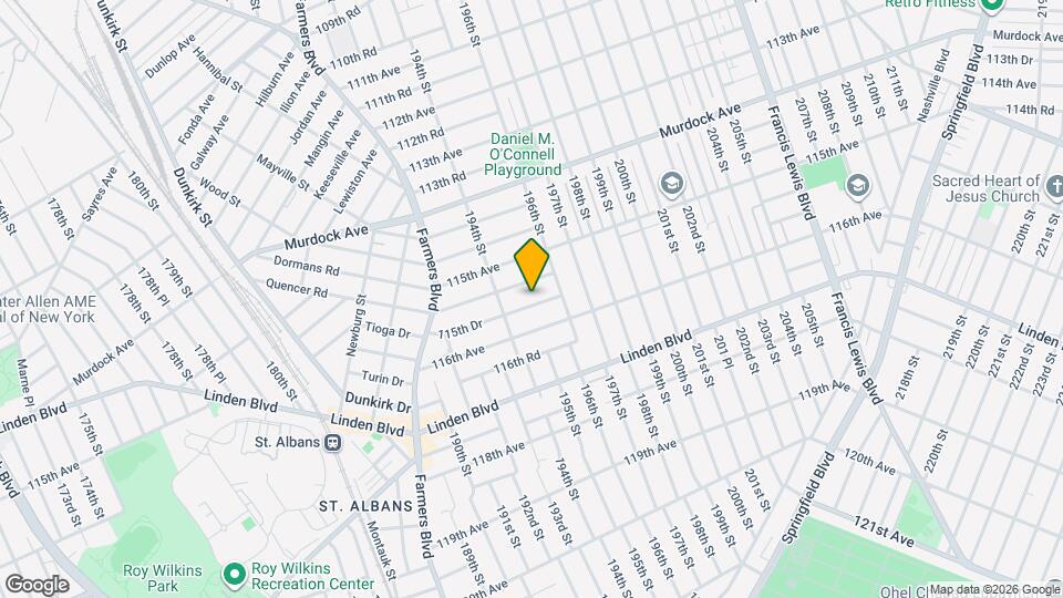 194-31 115th Dr Mapa y Detalles de la Ubicación