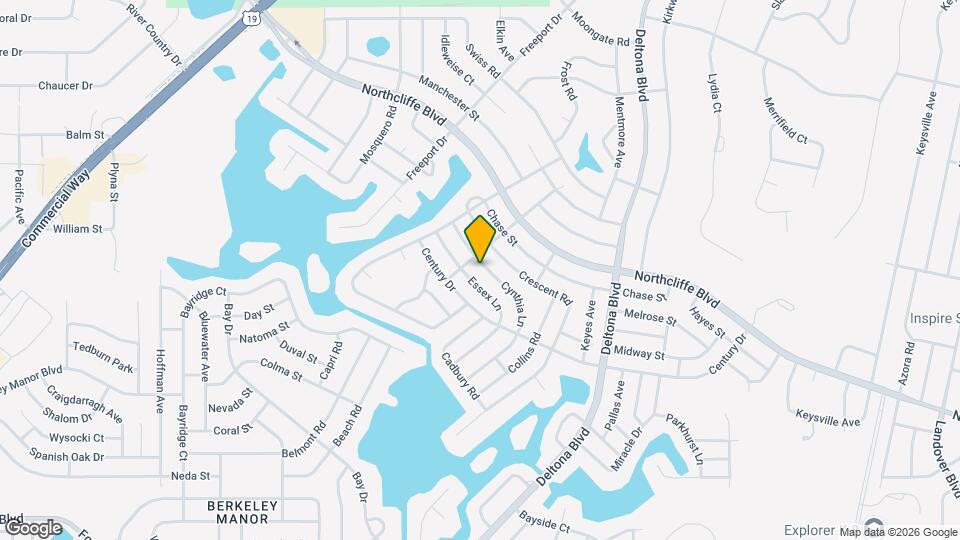 4623 Cynthia Ln Map and Location Details