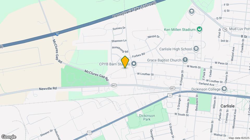 9 Shillington Ln Map and Location Details