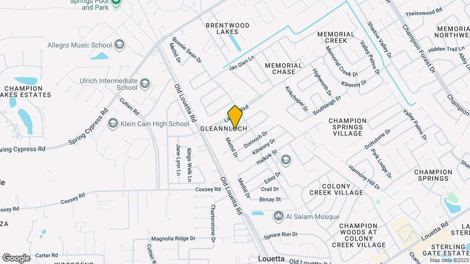 9623 Rannock Way Map and Location Details