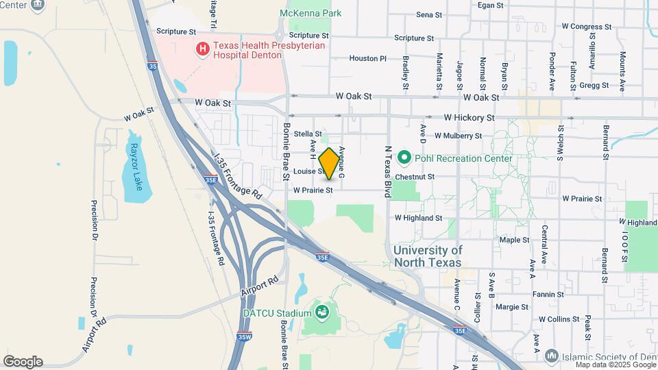 2418 W Prairie St Map and Location Details