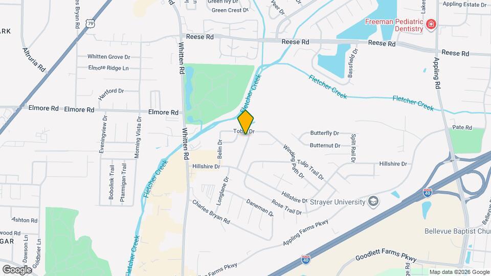 2293 Hometown Dr Map and Location Details