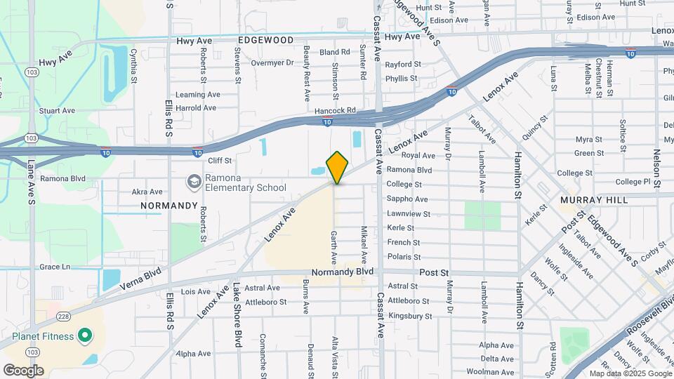 805 Garth Ave Map and Location Details