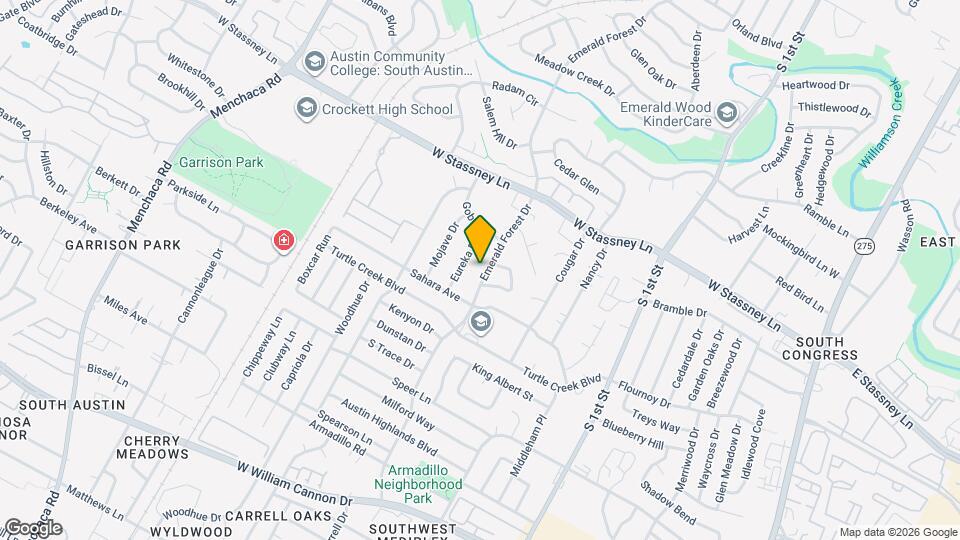 5904 Emerald Forest Dr Map and Location Details