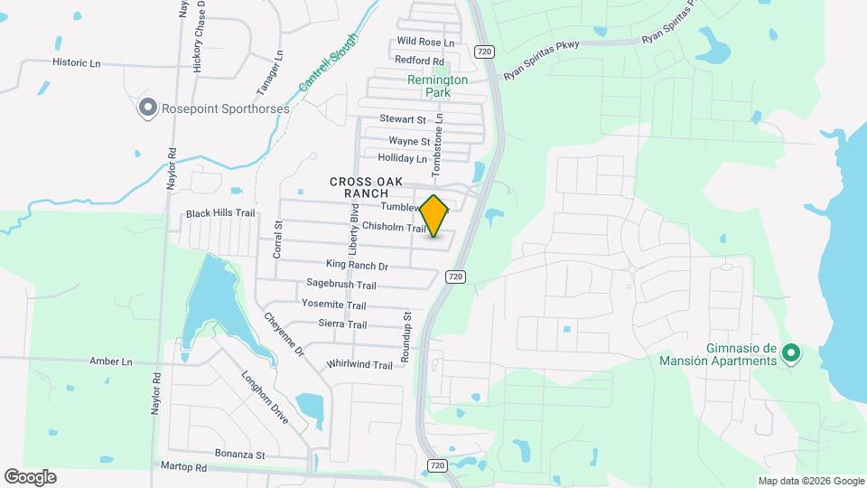 9101 Wagon Trail Mapa y Detalles de la Ubicación