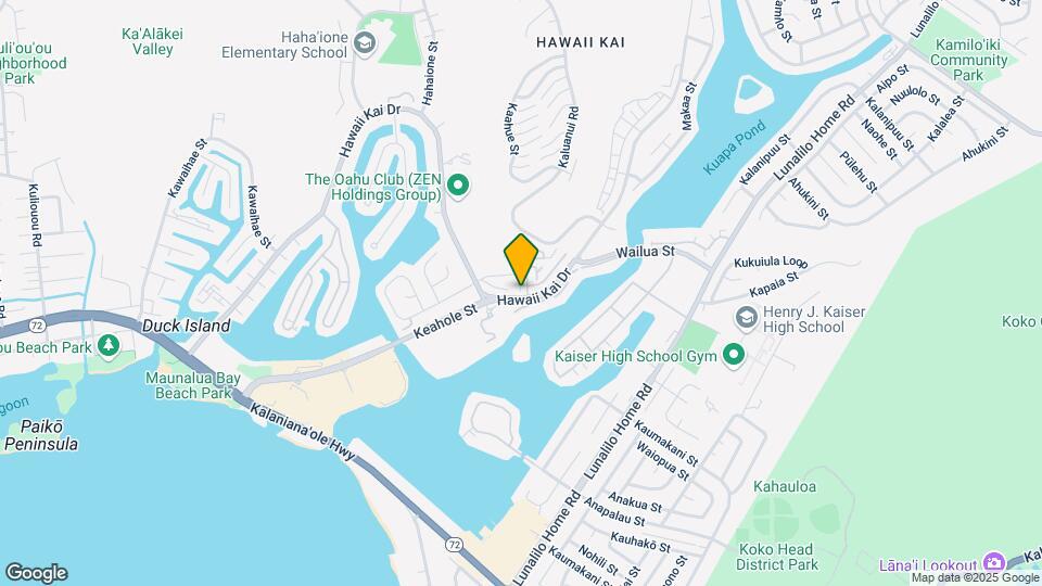 Hawaii Kai Apartments Map and Location Details