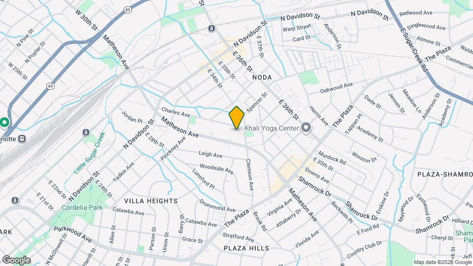 1034 Charles Ave Map and Location Details