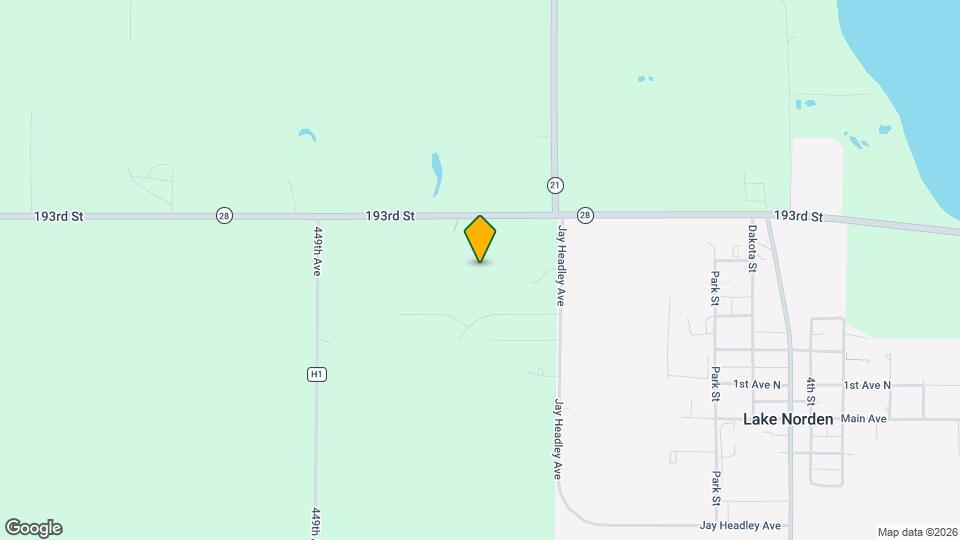 SunHill Lake Norden Map and Location Details