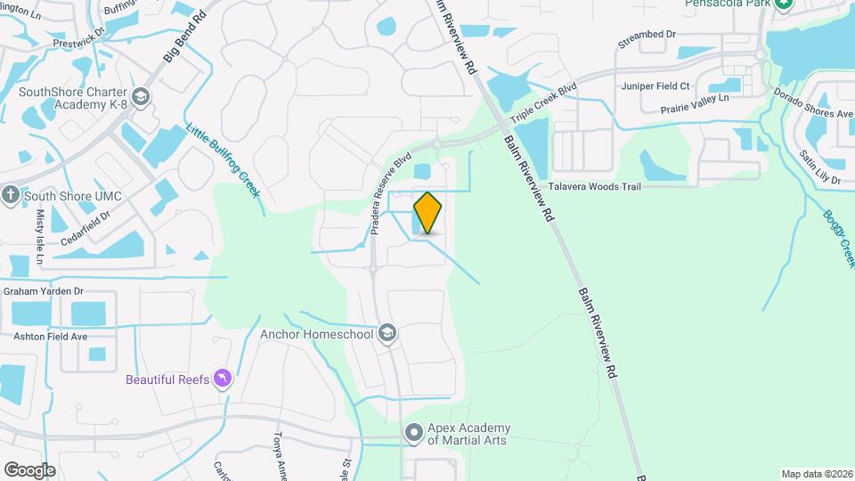 11937 Bahia Valley Dr Map and Location Details