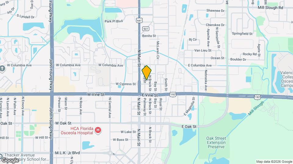 1503 Palmway St Map and Location Details
