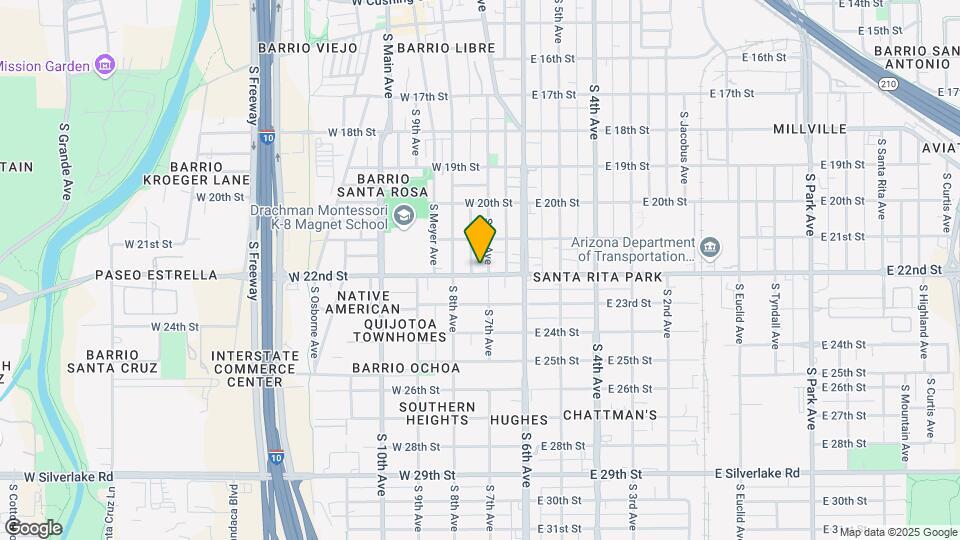 1150-1156 S 7th Ave Mapa y Detalles de la Ubicación