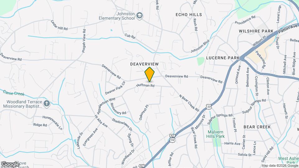 33 Huffman Rd Mapa y Detalles de la Ubicación
