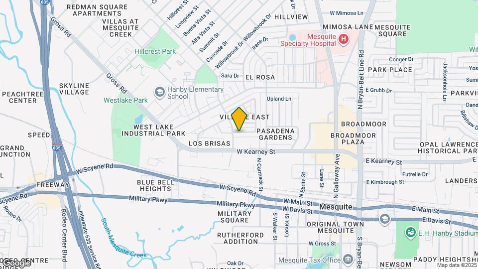 852 Brockden Dr Mapa y Detalles de la Ubicación
