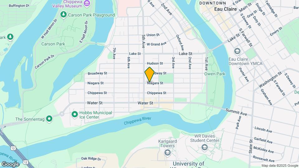 425 Niagara St Mapa y Detalles de la Ubicación