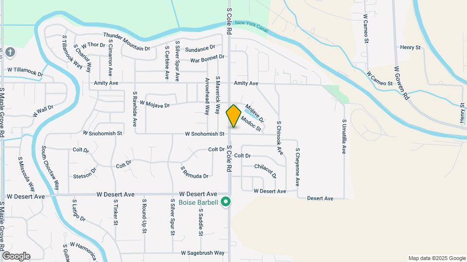 7380 W Snohomish St Map and Location Details