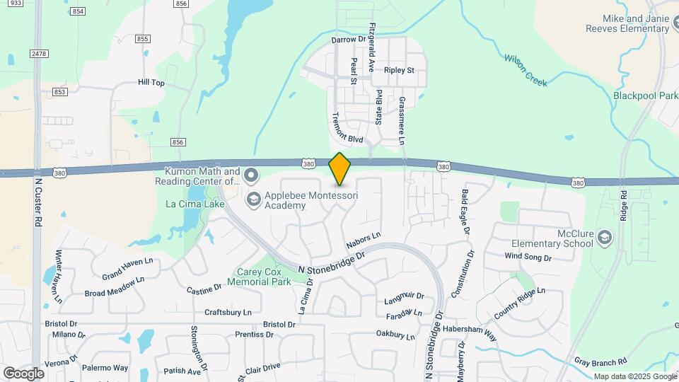 1804 Camberton Dr Map and Location Details