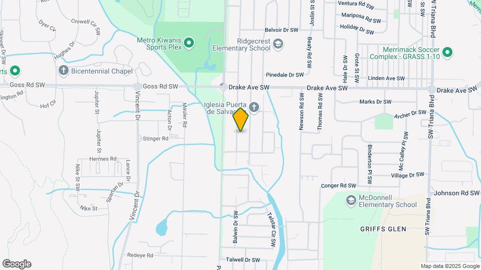 4007 Mcvay St Map and Location Details