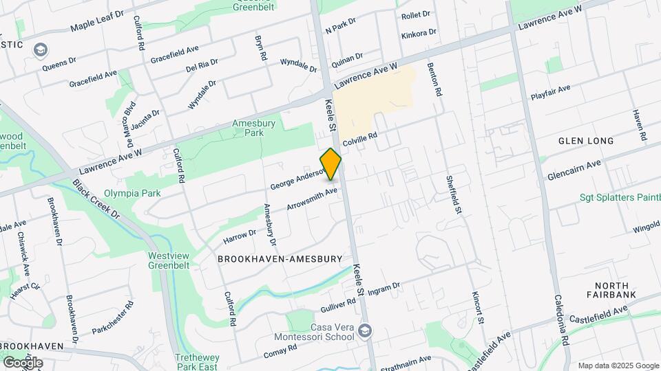 16 Arrowsmith Ave Map and Location Details