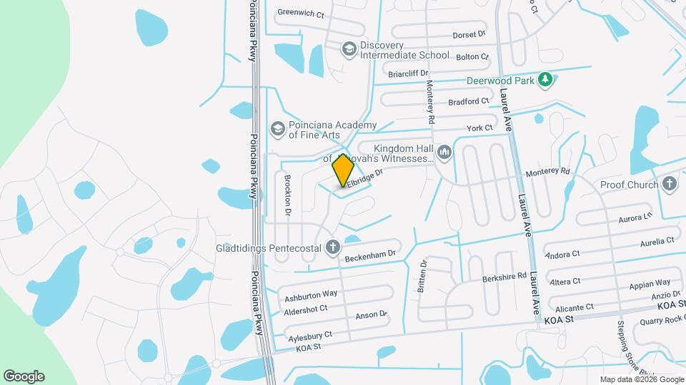 620 Elbridge Dr Map and Location Details