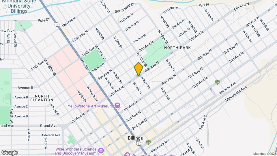 524 N 23rd St Map and Location Details
