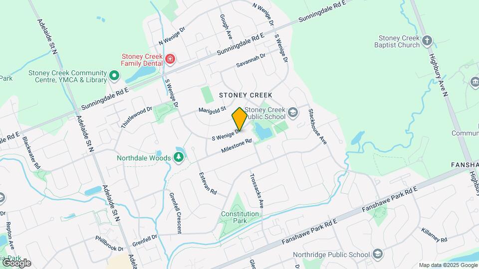 1155 S Wenige Dr Map and Location Details