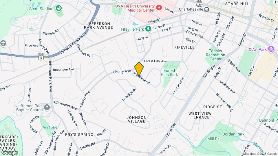 610 Rock Creek Road, Unit C Map and Location Details