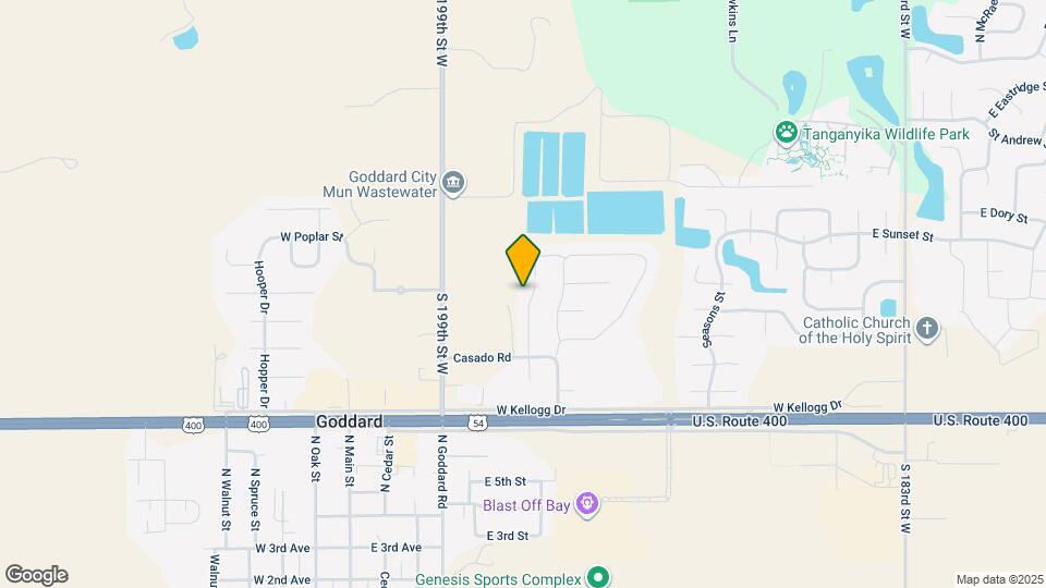 588 E Martens Ct Map and Location Details