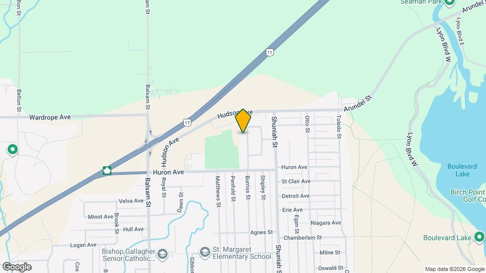 137 Huron Crescent Map and Location Details