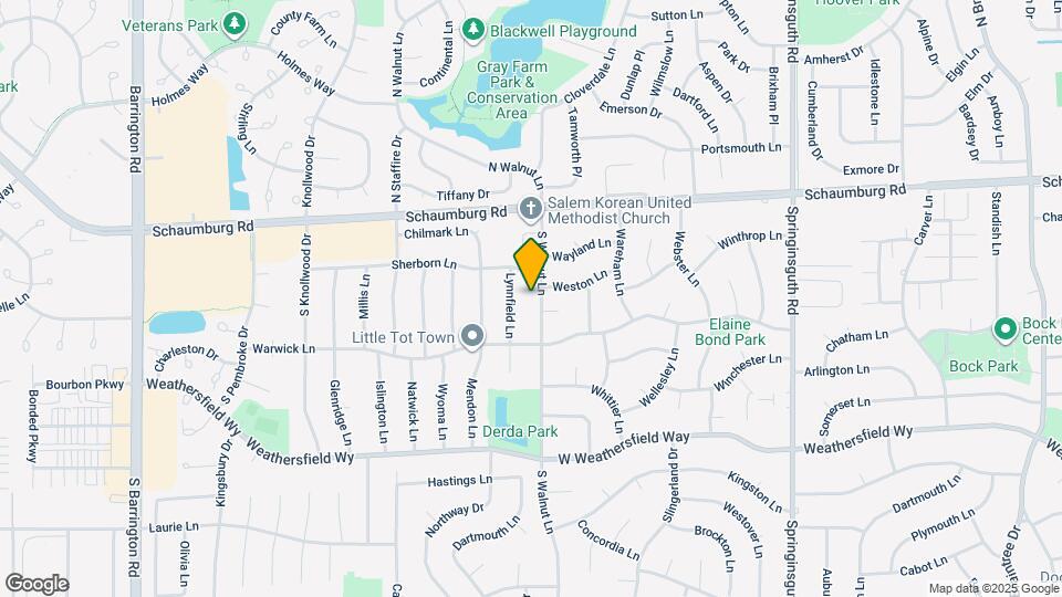 116 S Walnut Ln Map and Location Details
