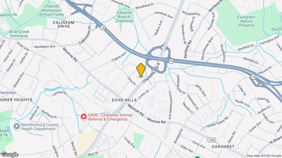 3409 Coldstream Ln Mapa y Detalles de la Ubicación