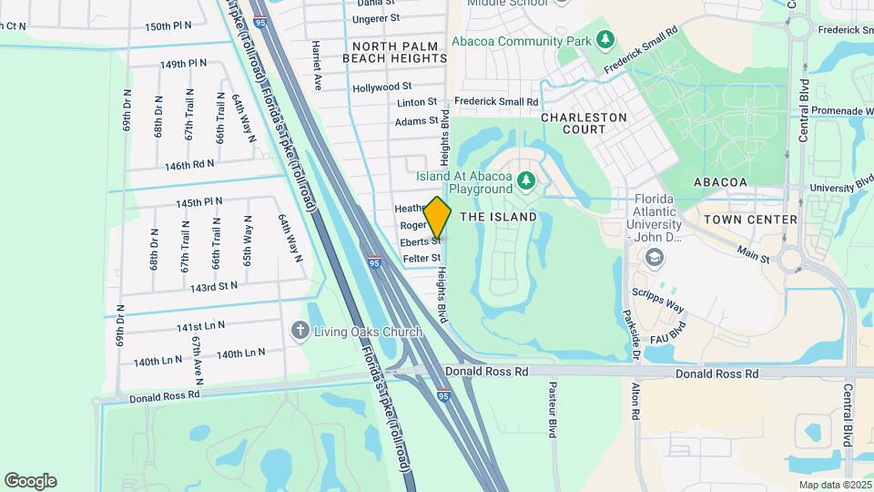 6030 Eberts St Map and Location Details