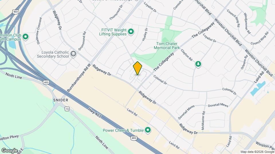 3421 Ridgeway Dr Map and Location Details