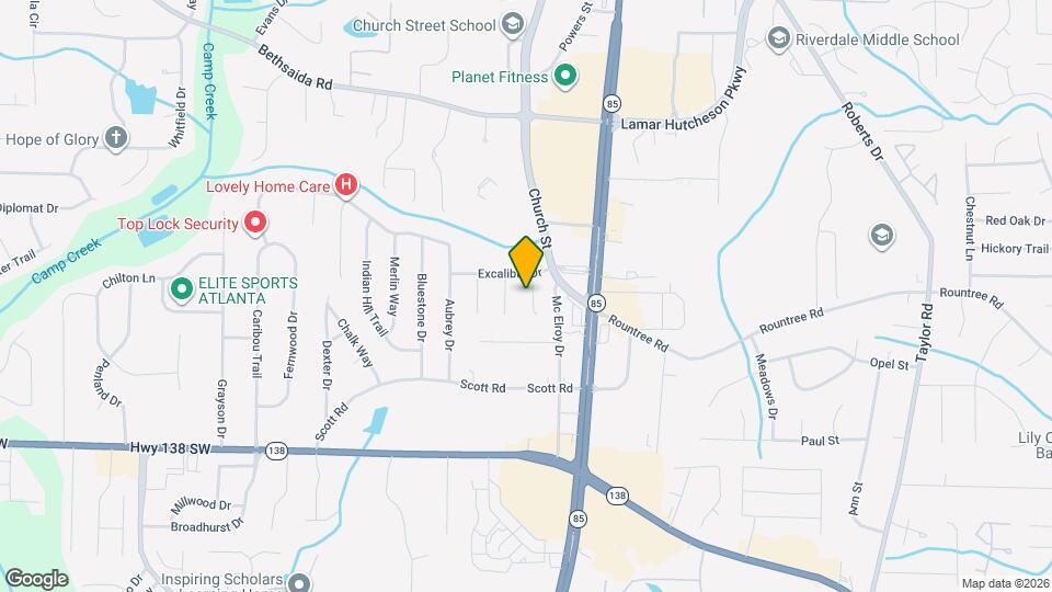 7319 Exeter Ct Map and Location Details