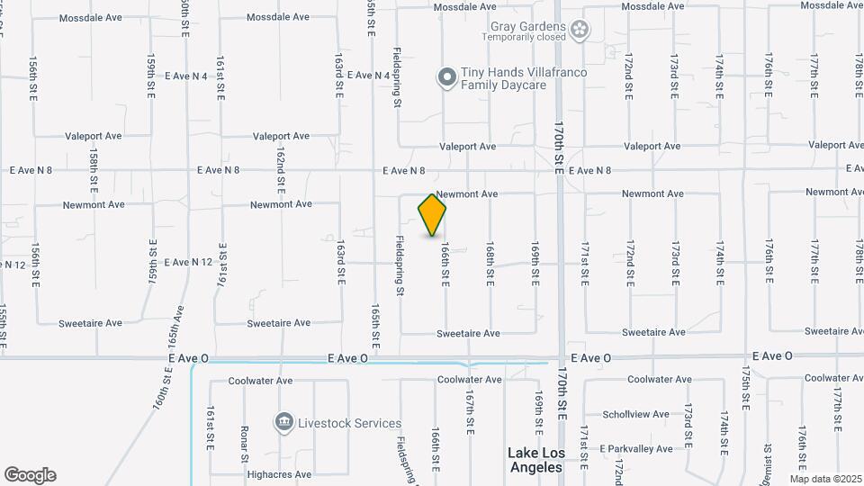 40627 166th St E Map and Location Details