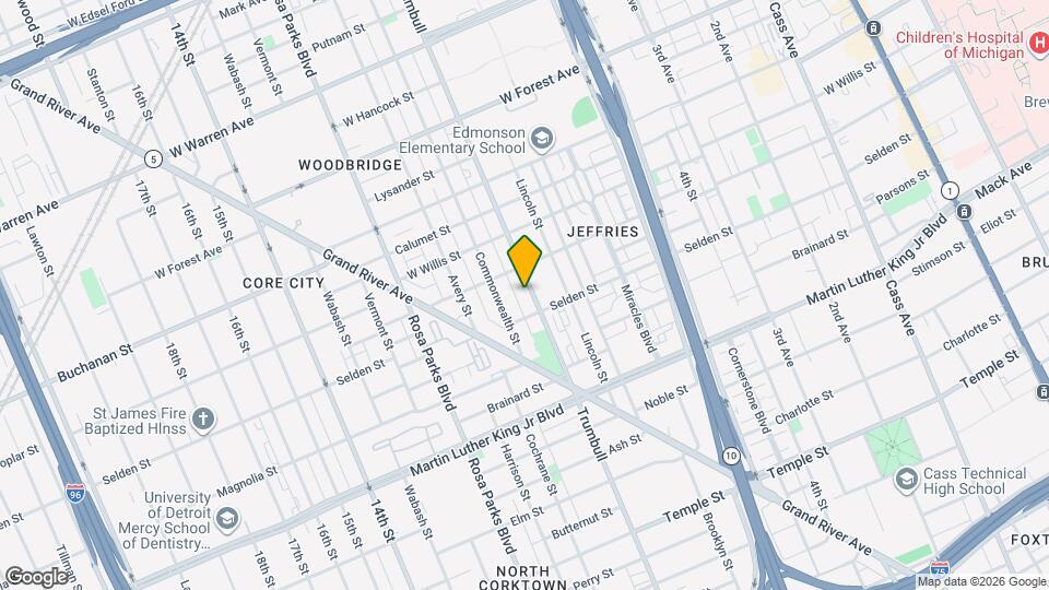 3933 Trumbull St, Unit 6 Mapa y Detalles de la Ubicación
