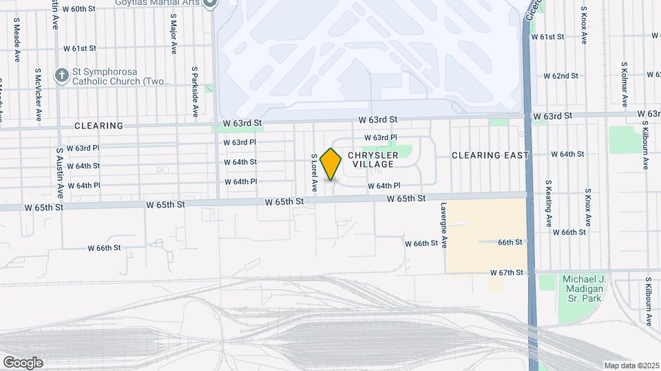 6442 S Lockwood Ave Map and Location Details
