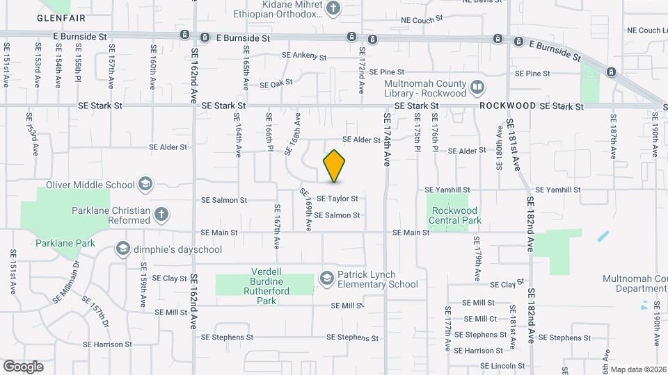 17006 SE Morrison Ct Map and Location Details