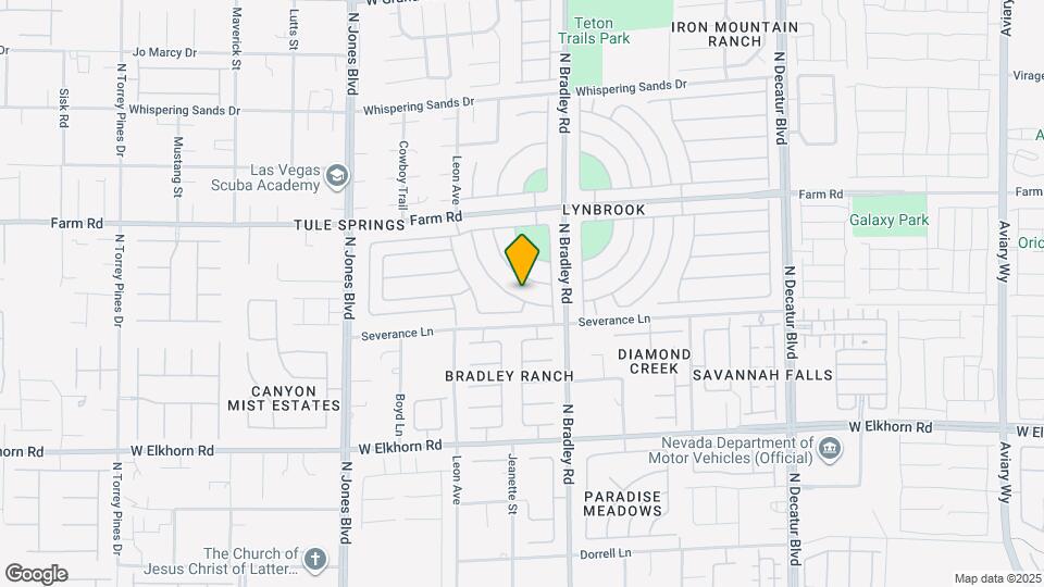 7504 Evening Falls Dr Map and Location Details