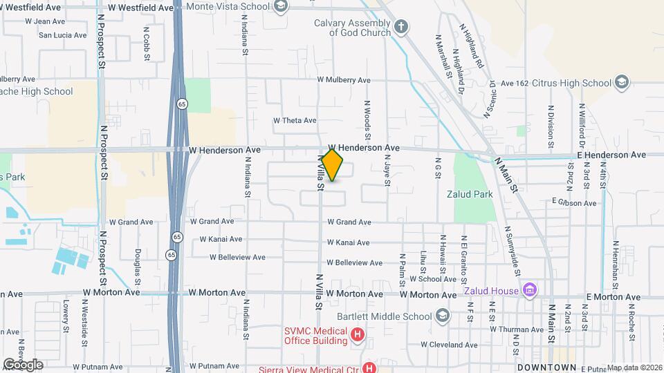 570 Fairhaven Ave Map and Location Details