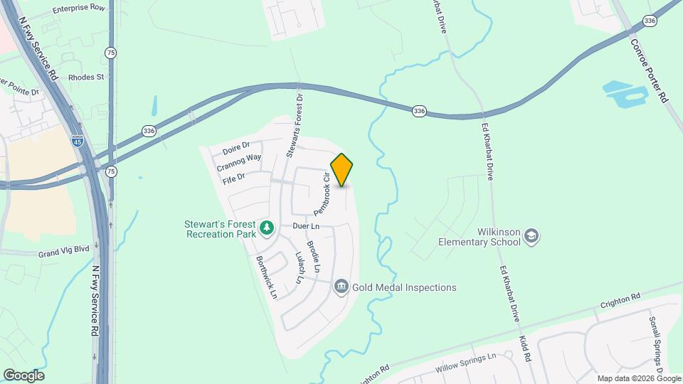 1020 Prescott Dr Mapa y Detalles de la Ubicación