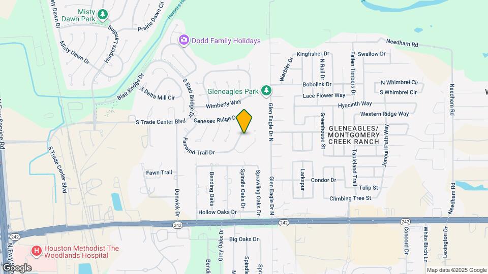 107 Genesee Ridge Dr Map and Location Details