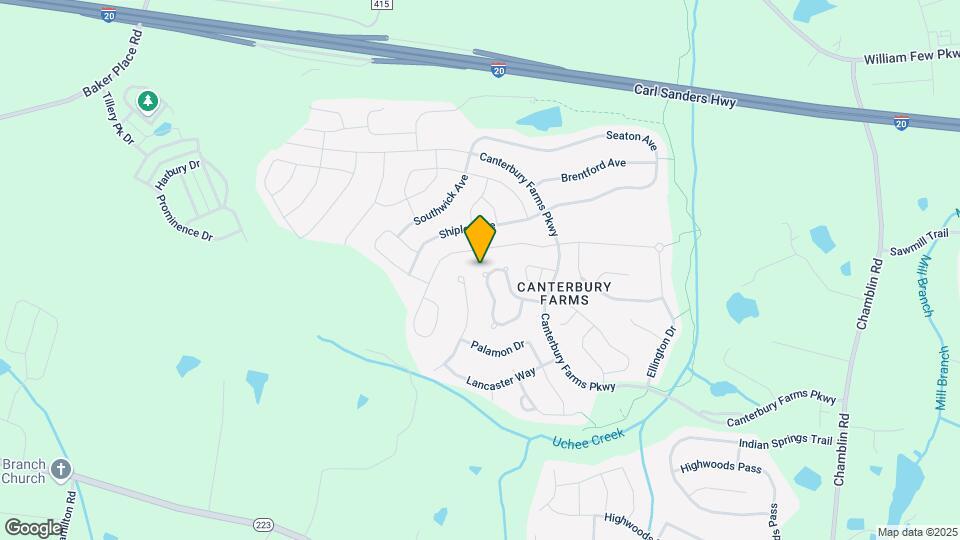463 Brantley Cove Cir Map and Location Details