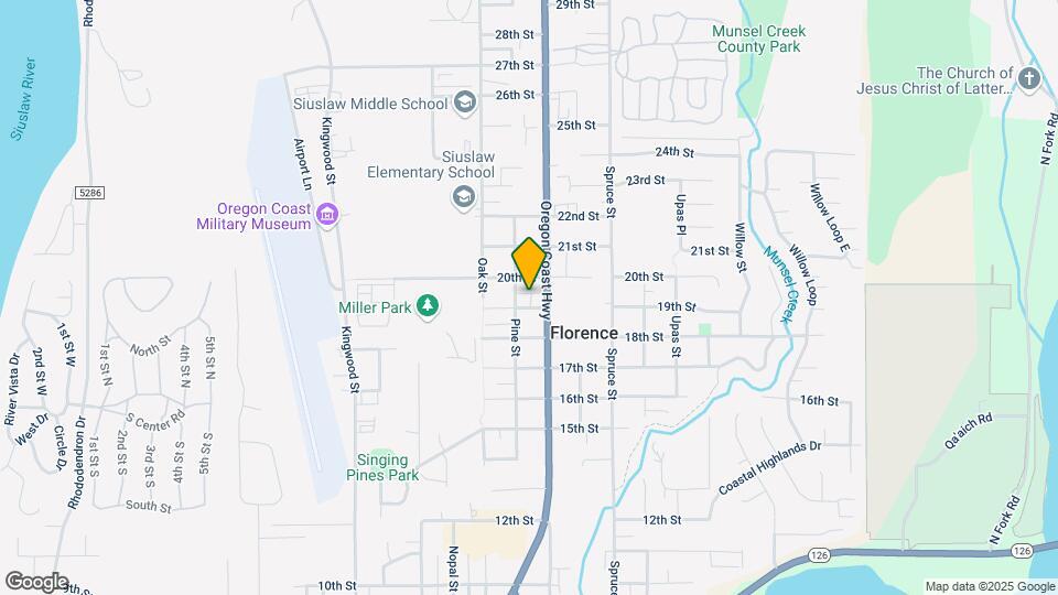 1739 19th St Map and Location Details
