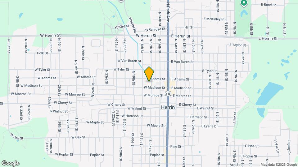 309 N 17th St Mapa y Detalles de la Ubicación