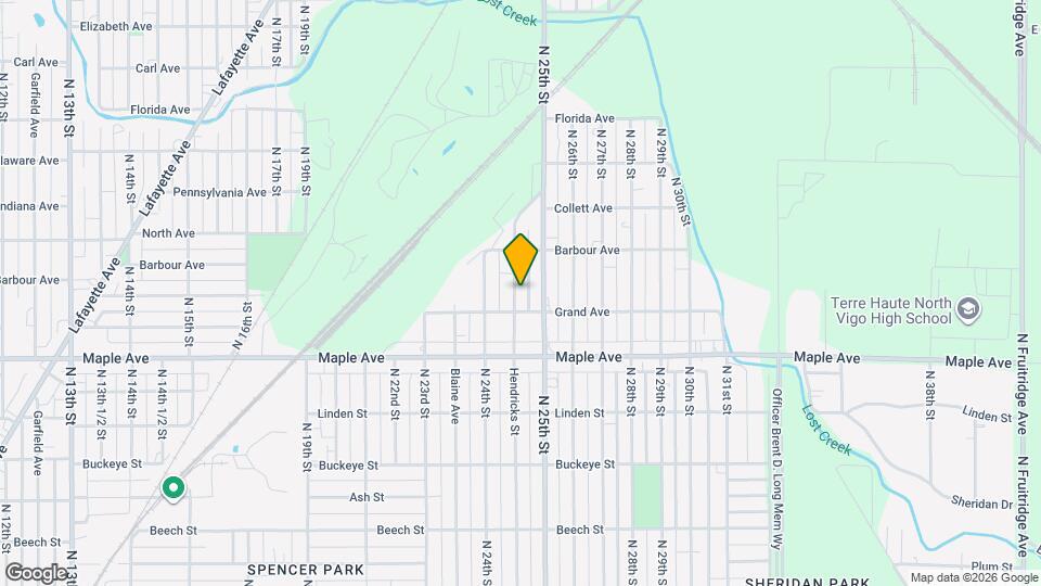 2311 Hendricks St Map and Location Details